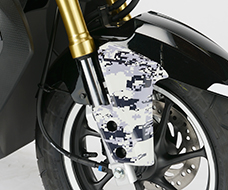 H2C ZOOMER-X フロントフェンダー ガーニッシュ カバー