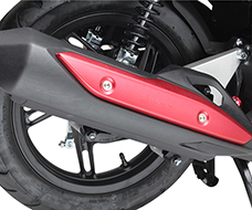 H2C PCX125/150 14- マフラーガーニッシュKIT