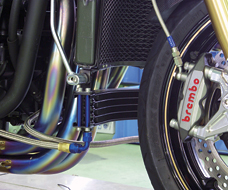 PLOTラウンドオイルクーラーボルトオンキット(KAWASAKI)