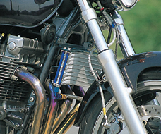 PLOTラウンドオイルクーラーボルトオンキット(KAWASAKI)
