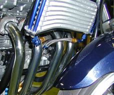 PLOTラウンドオイルクーラーボルトオンキット(KAWASAKI)