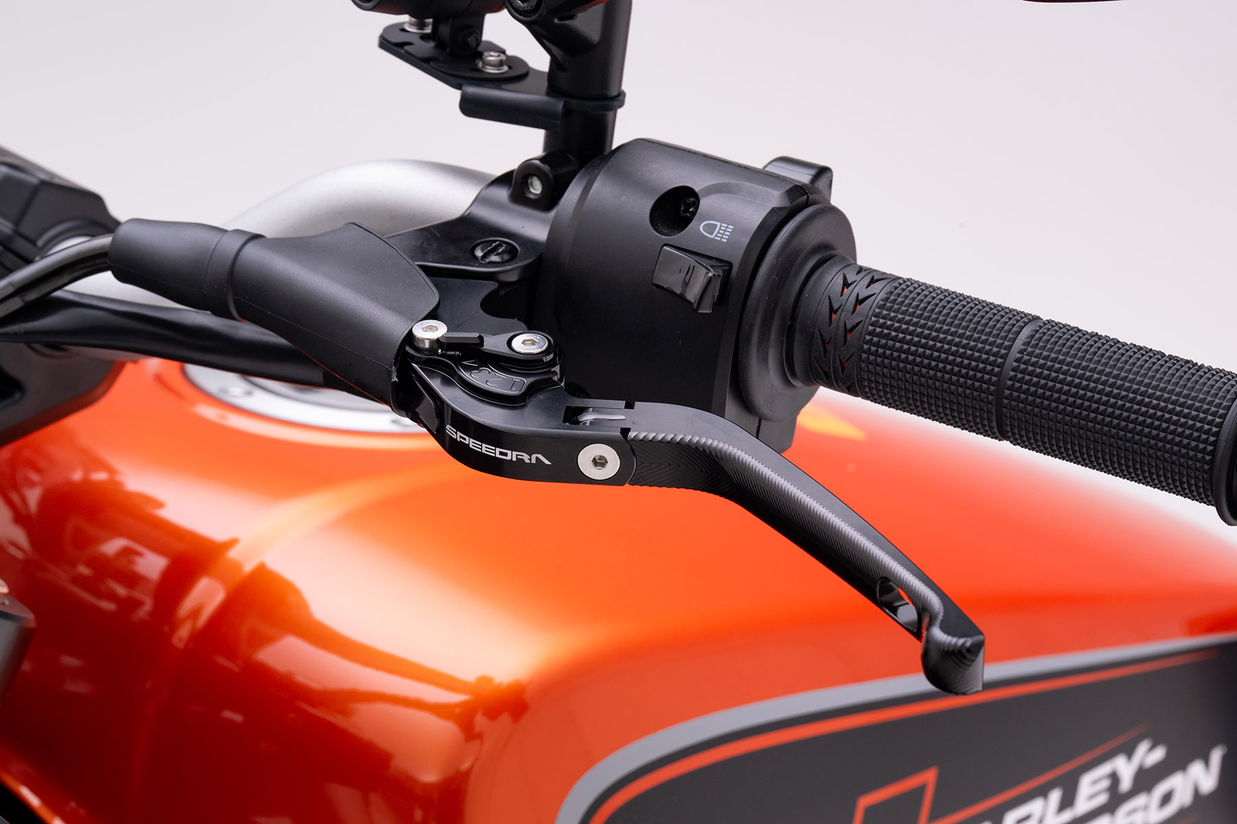 SPEEDRA アジャストレバー 3D可倒式 ブラック/ブラック X350/500