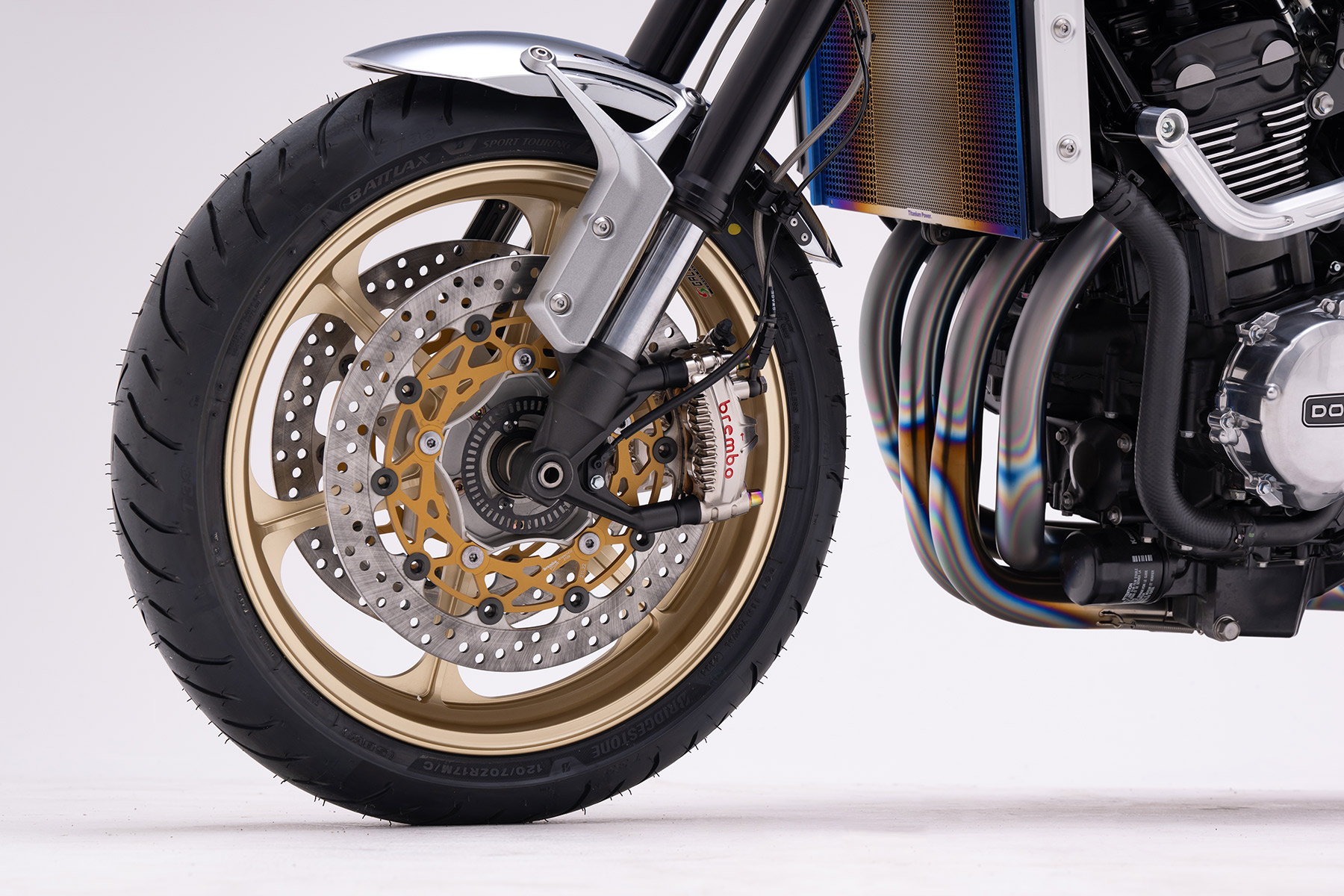 GALE SPEED TYPE N アルミニウム鍛造ホイール フロント F350-17 GLD 