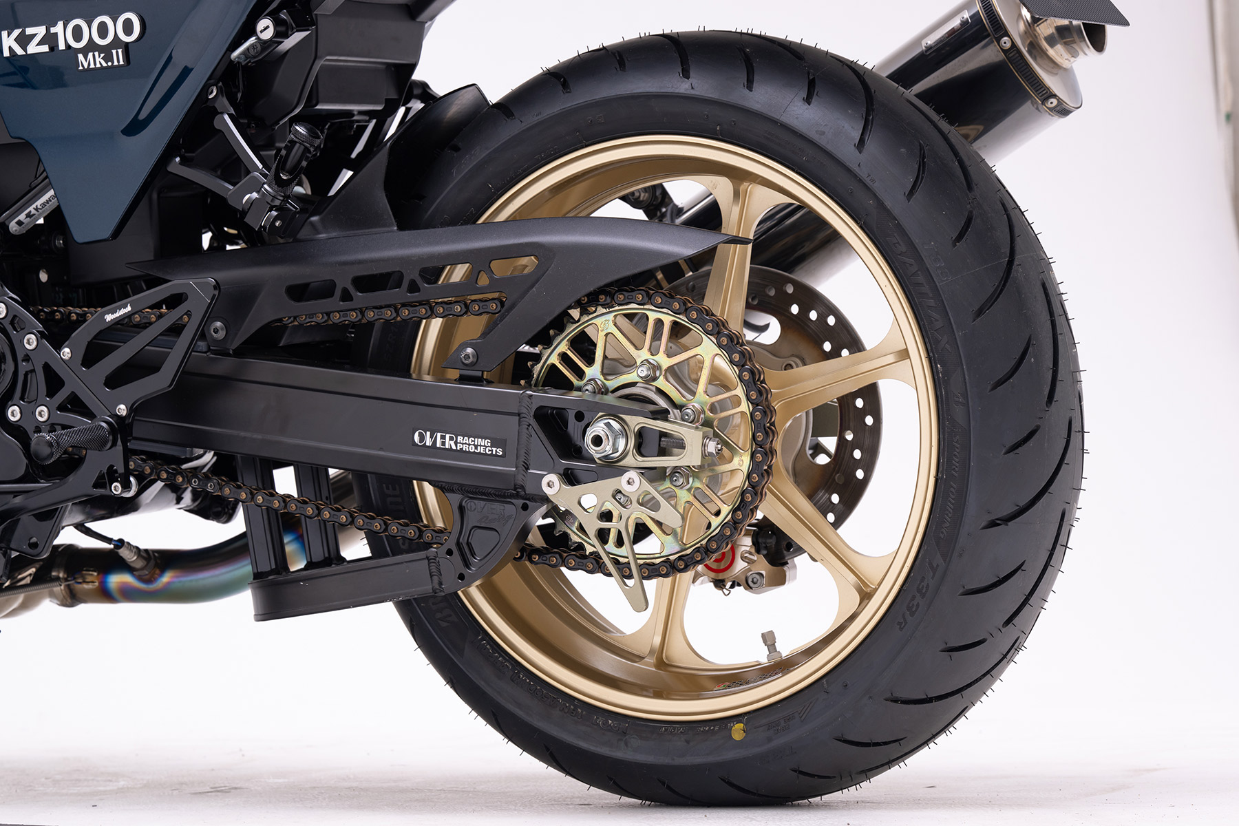 GALE SPEED TYPE N アルミニウム鍛造ホイール リア R550-17 GLD