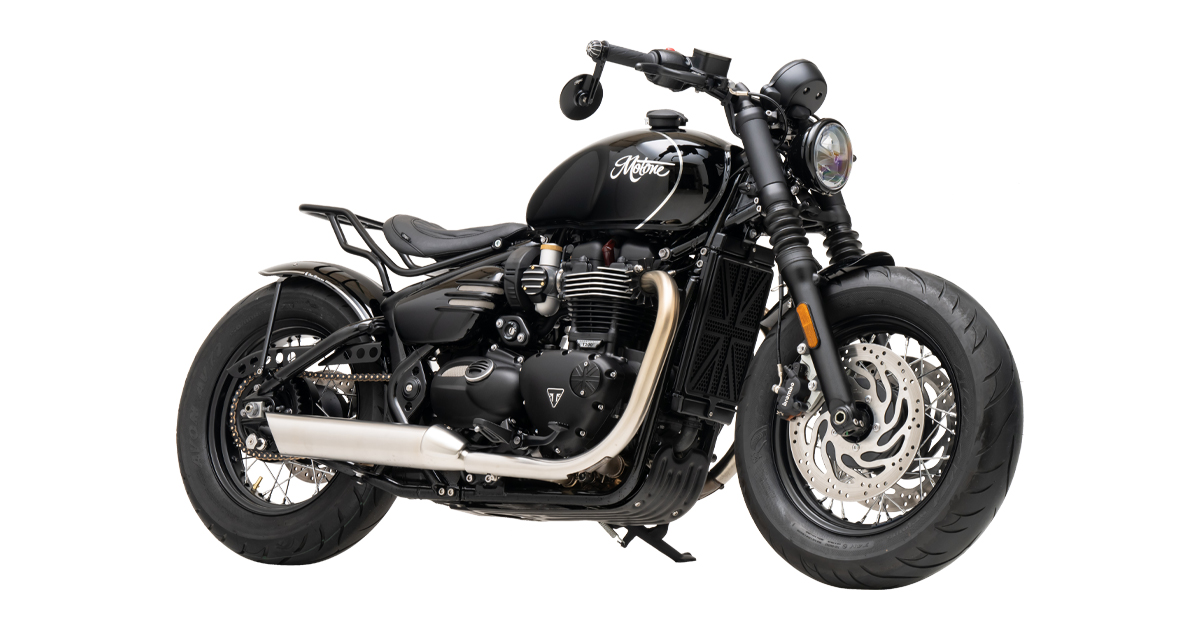 BONNEVILLE BOBBER│MOTORCYCLE SHOW 2024│PLOT CUSTOM DIVER