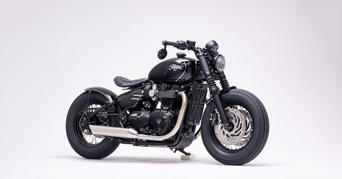 トライアンフボバー MOTONE CUSTOMS アンダーカーバー BONNEVILLE