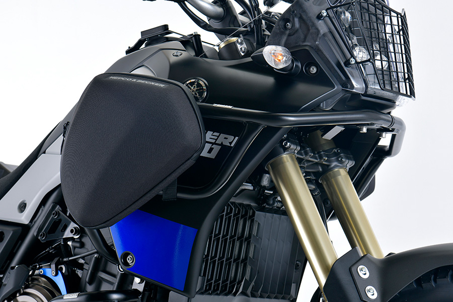 サドルバッグ オートバイフレームバンパー修理ツール配置バッグに適合するヤマハ テネレ 700 テネレ700 Color : Black 最大69％オフ！