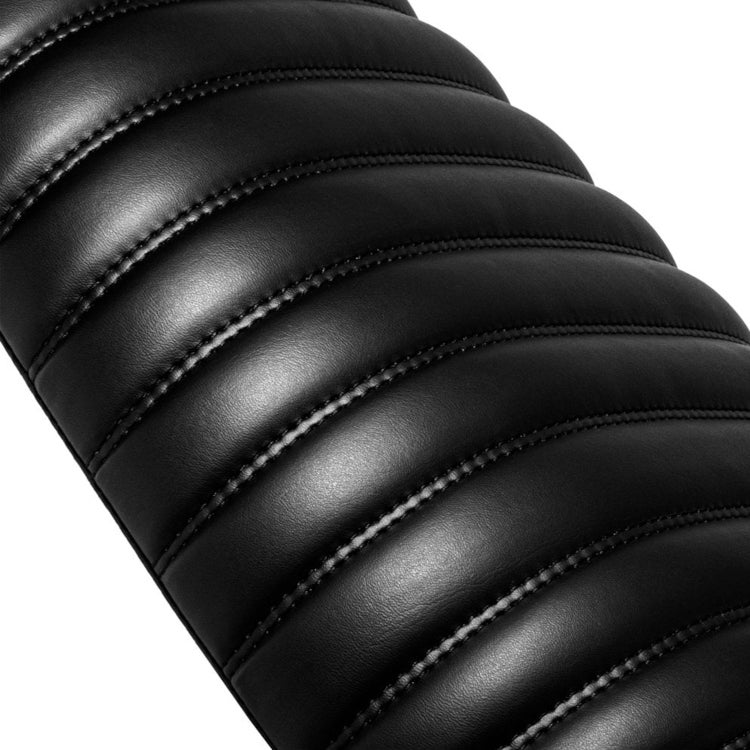 外装 シート コンフォート リブ ブラック 空冷 T100 02-15 Scrambler 06-15 Thruxton 05-15 MSM003 取寄品 Motone(モートーン) シート スキニー KRAIT リブ ブラック 空冷 T100